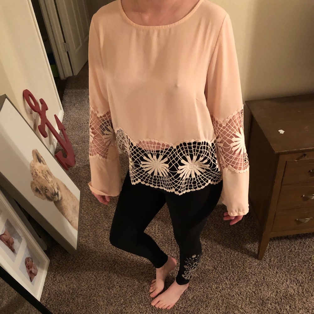 Cute leggings and top set